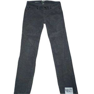 Ann Taylor Loft Modern Slim Gray Corduroy Jeans Womens (32 x 32)